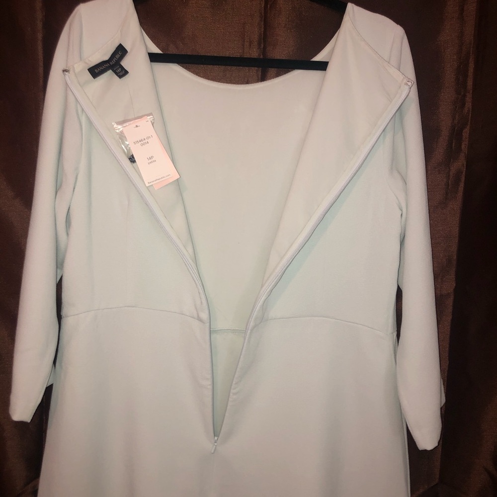 Banana Republic Embellished Dress Size 14P - Picture 7 of 12